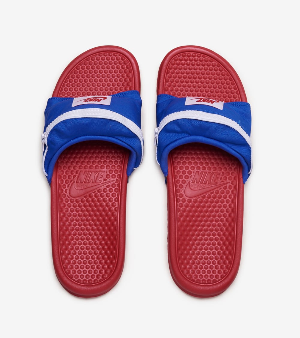 nike flip flops with pocket