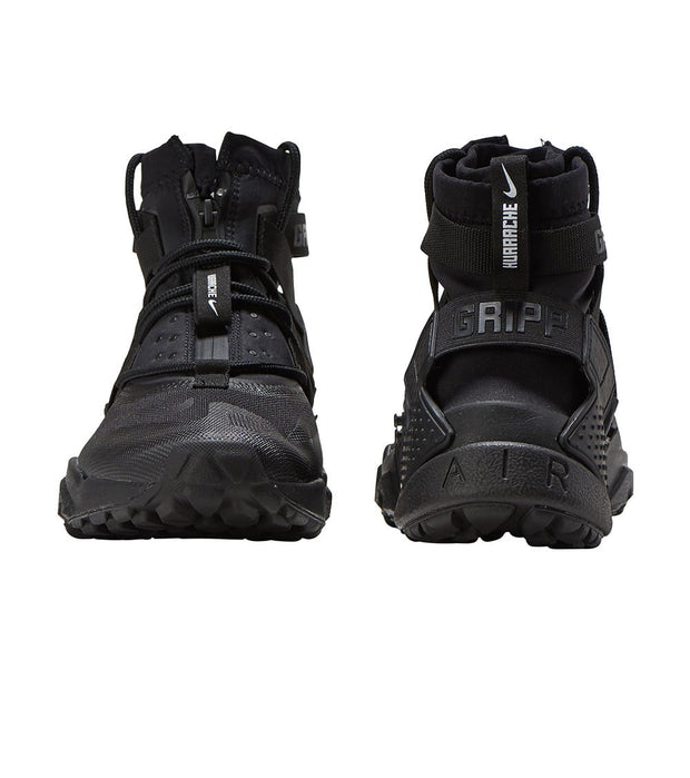 nike huarache gripp all black