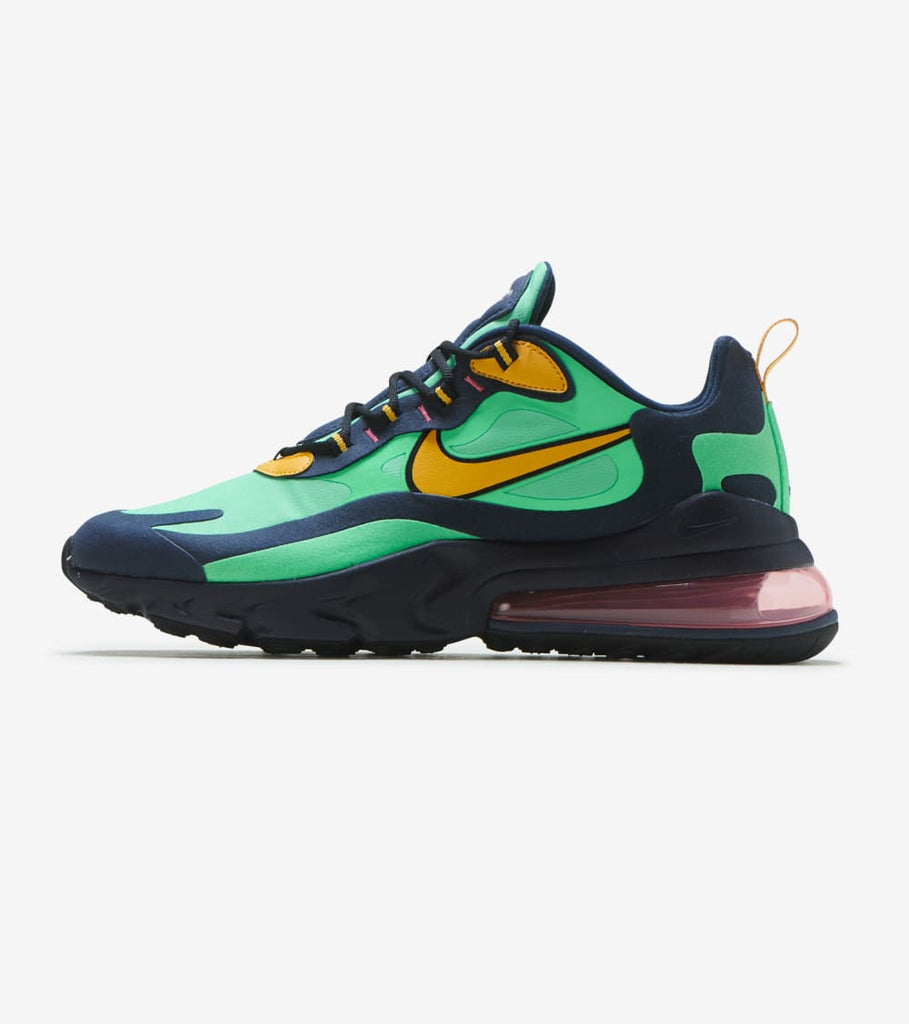 green and yellow nike air max