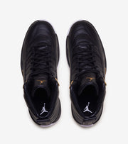 womens air jordan 12 midnight black