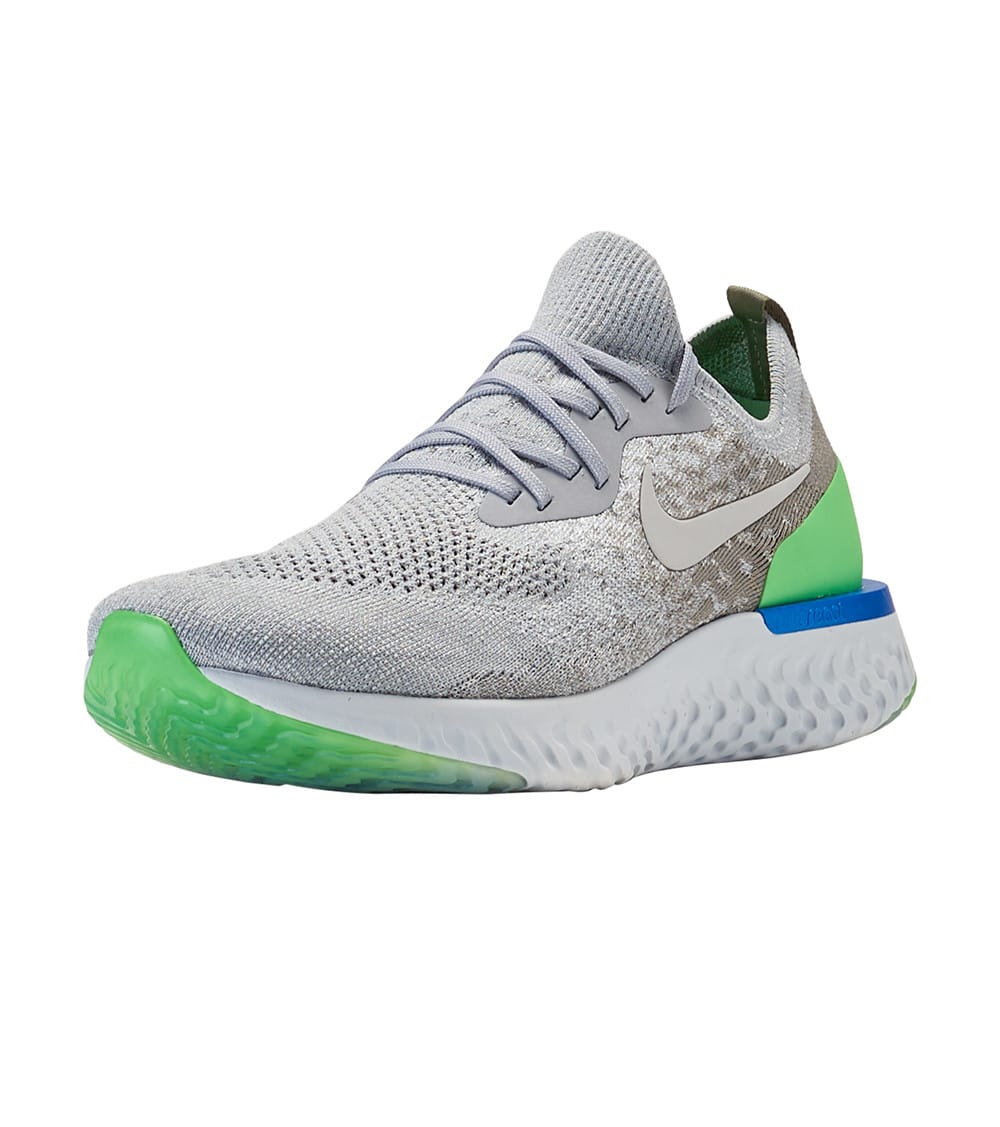 Nike Epic React Flyknit Shoes in Wolf 