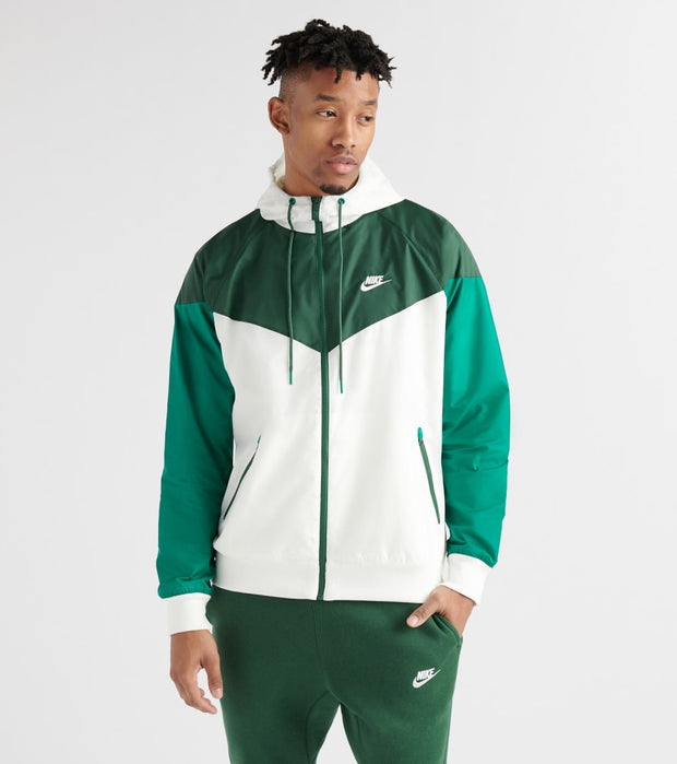 nike sportswear windrunner green