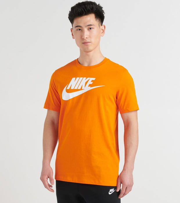 orange nike shirt