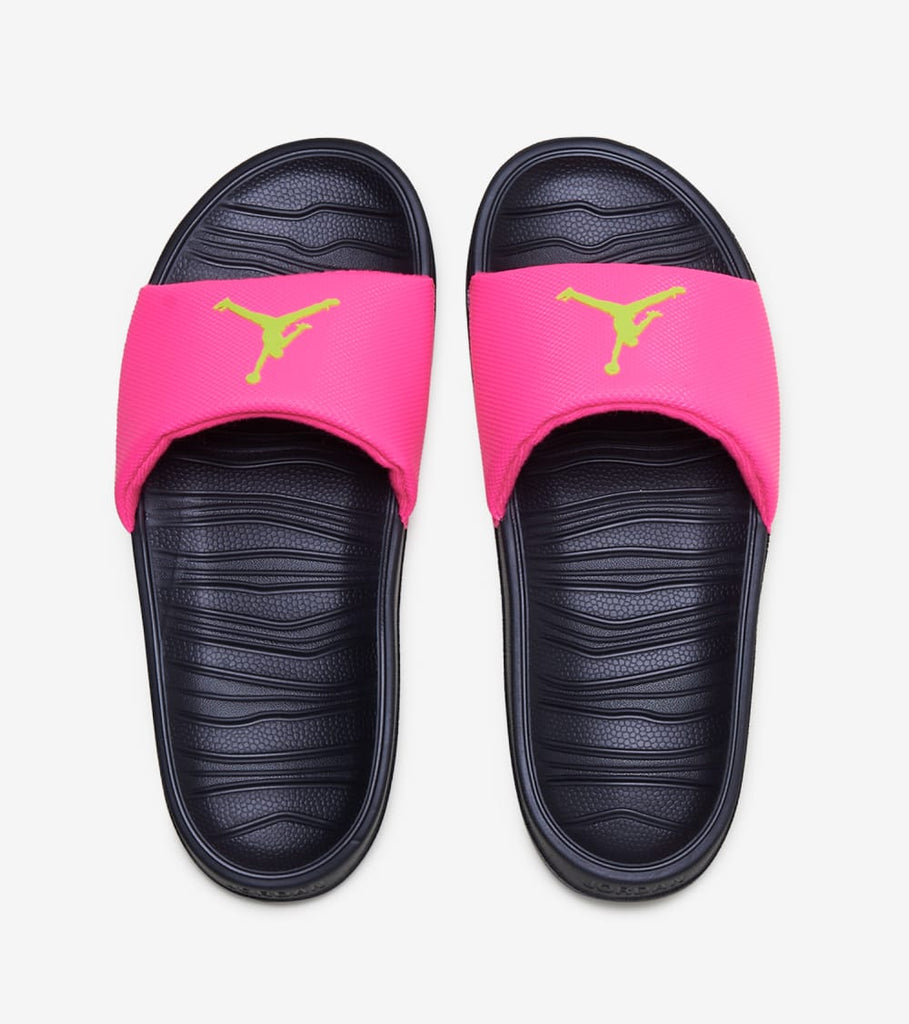 womens jordan sandals pink