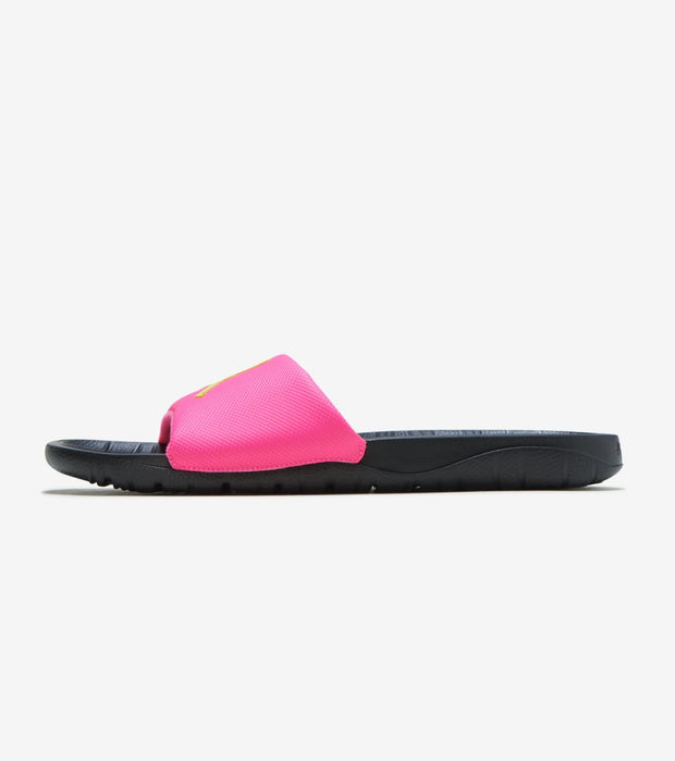 pink jordan slides