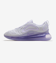 nike air max 720 white and purple