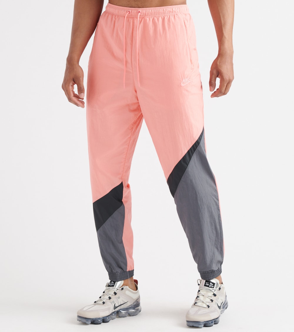 nike pink woven pants