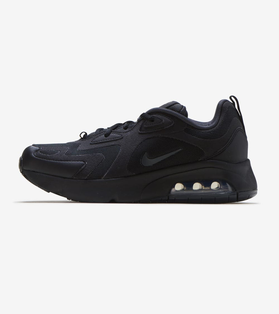 nike air max 200 black on black