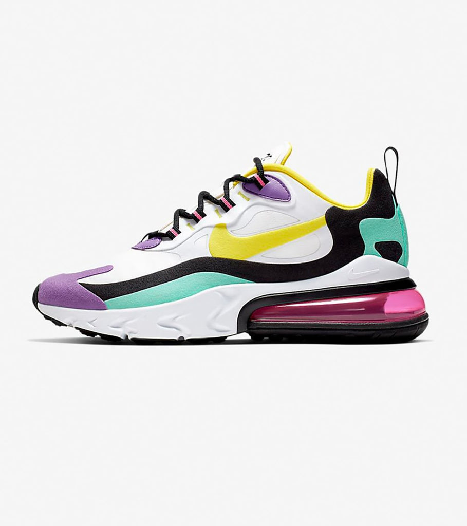 white and purple air max 270