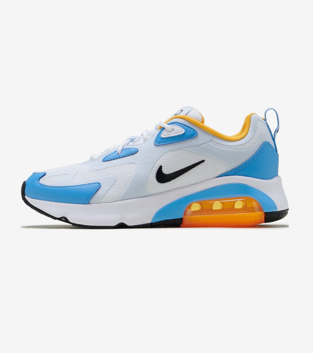 air max half blue half orange