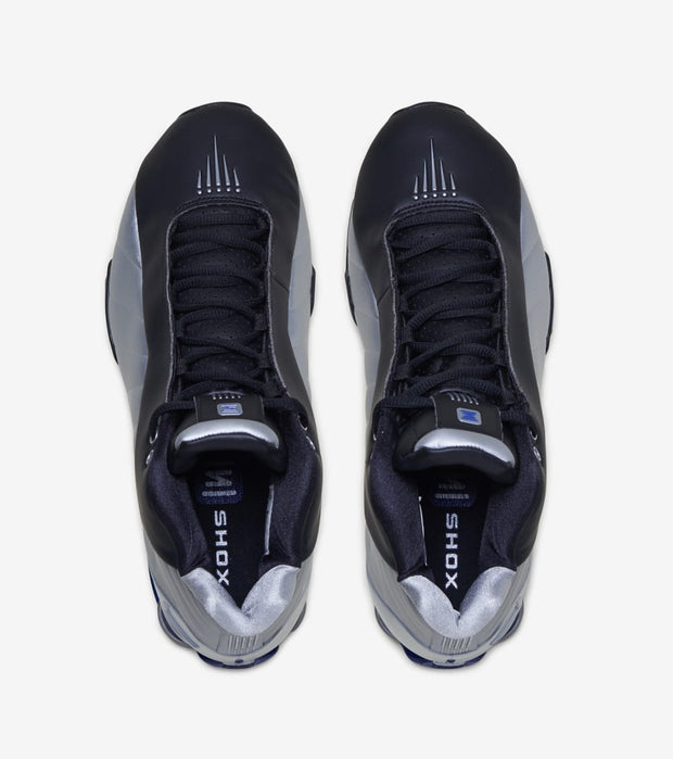 nike shox bb4 black silver lapis