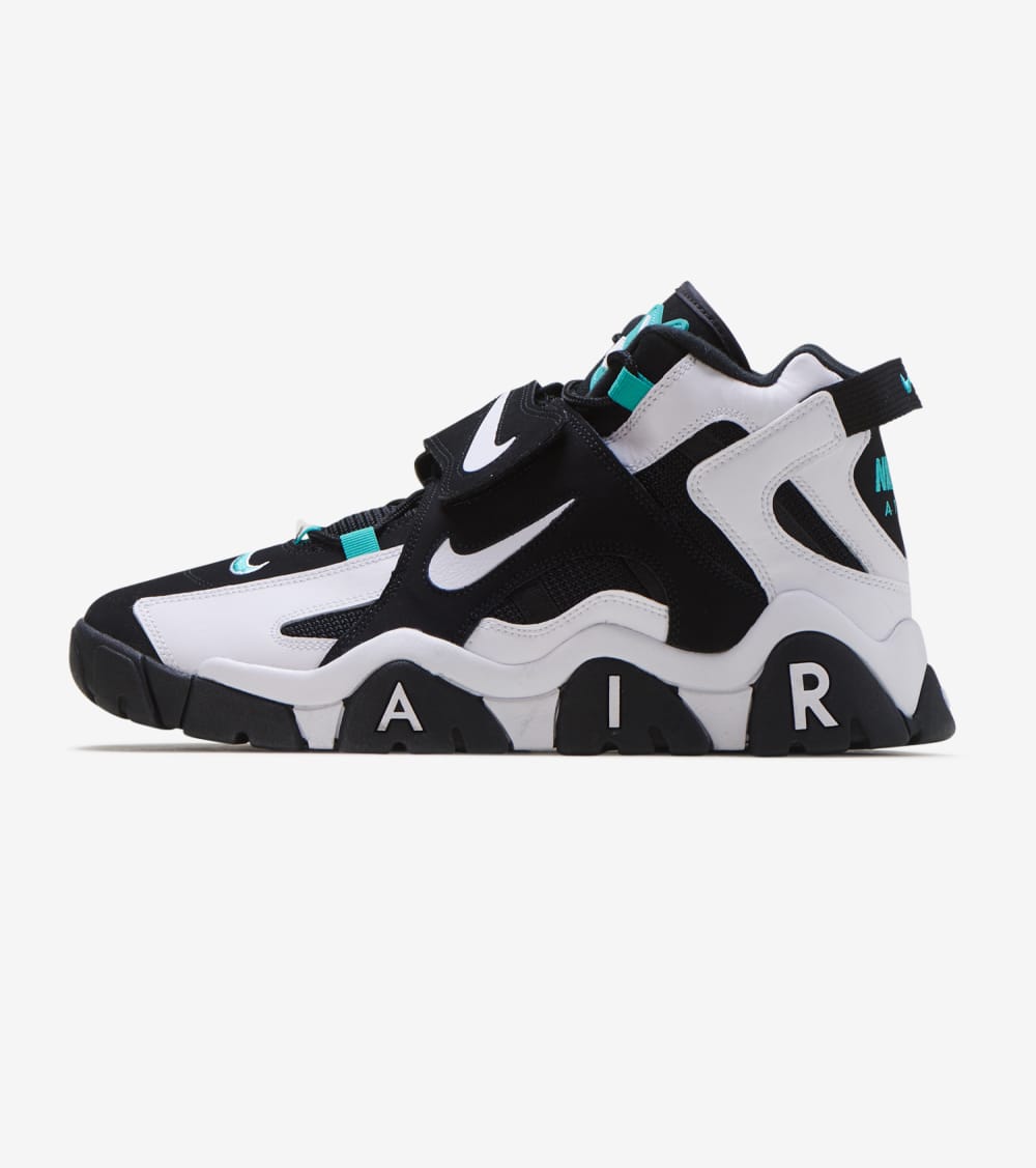 nike air barrage mens black