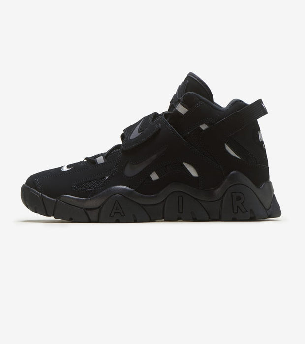 nike air barrage high black