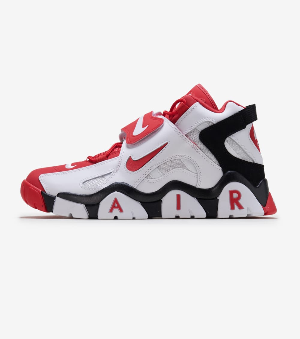 Nike Air Barrage Mid Shoes in Red Size 