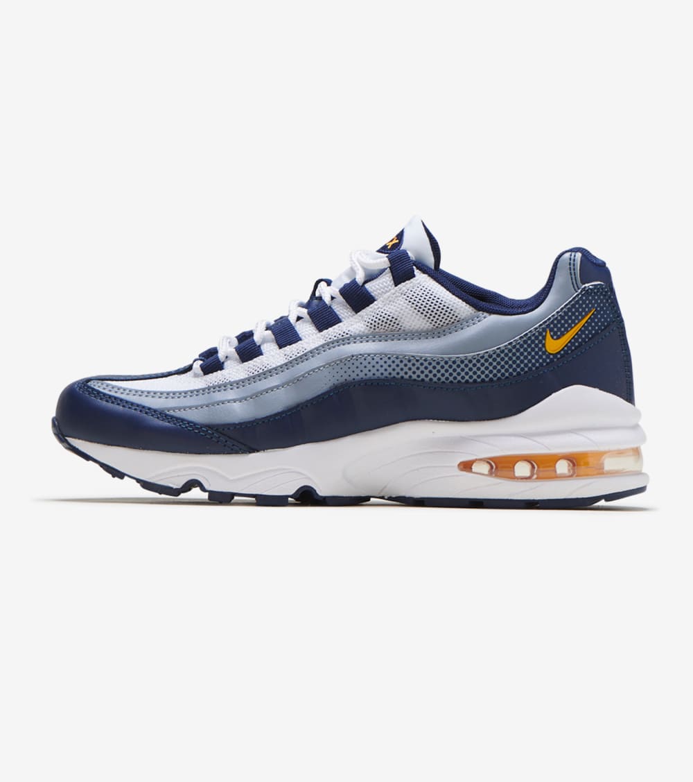 navy blue and orange air max 95