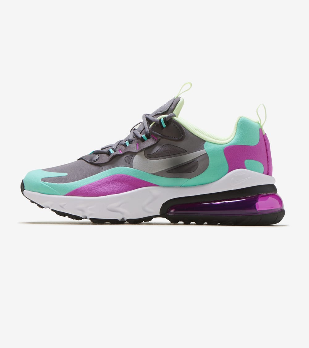 purple and green air max 270