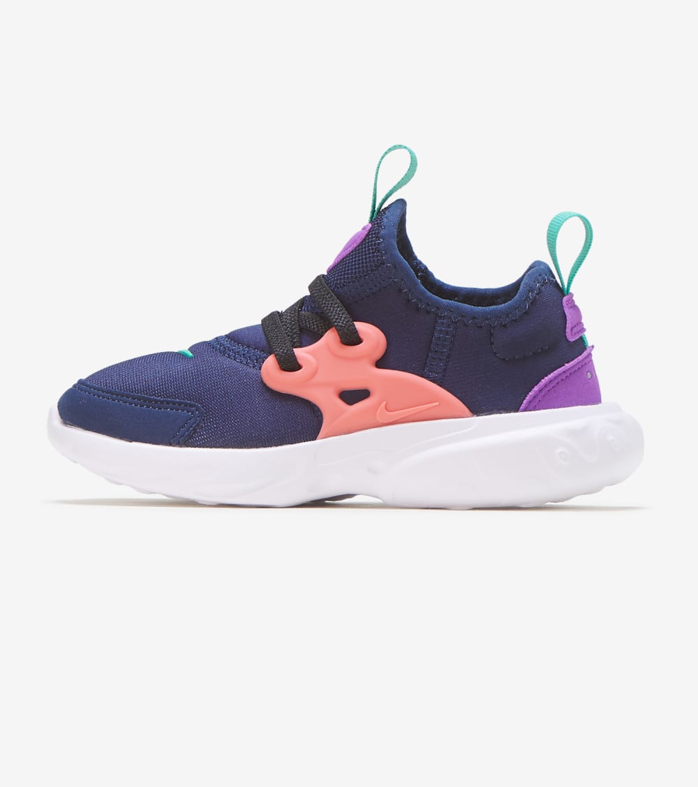 Nike Presto React Shoes in Blue/Black 