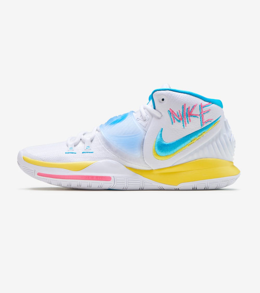 Nike Kyrie 6 Neon Graffiti (White 