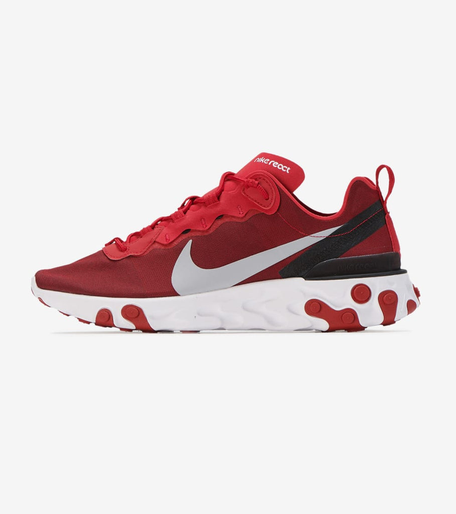 nike react element 55 red black