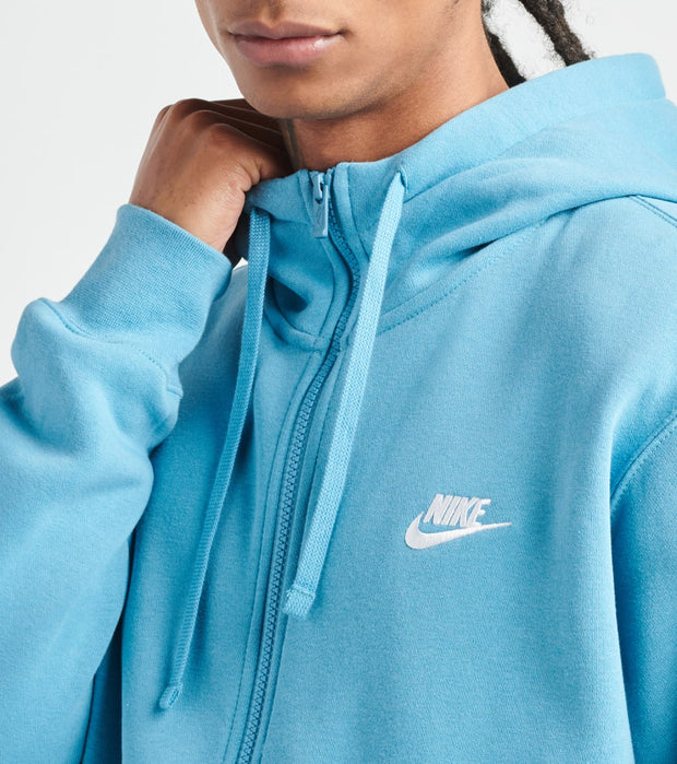 nike men's nsw club full zip hoodie