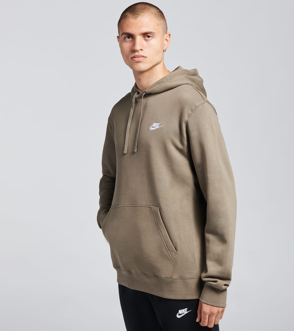 nike olive grey hoodie