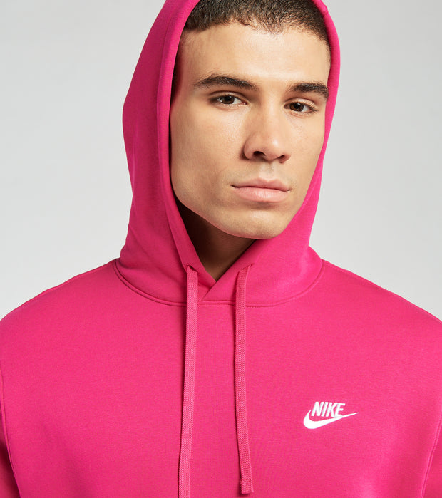 Nike NSW Club Fleece Pullover Hoodie (Pink) - BV2654-615 | Jimmy Jazz