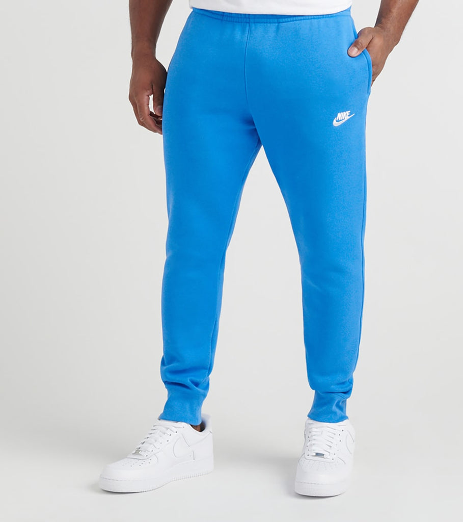 Nike Sportswear Club Fleece Joggers Signal Blue/Signal Blue/White Men's - US