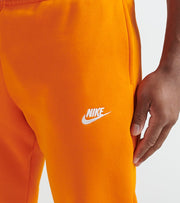 orange nike sweats