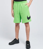 nike club fleece shorts green