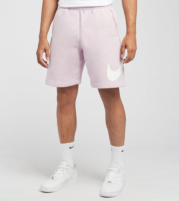 nike club shorts pink