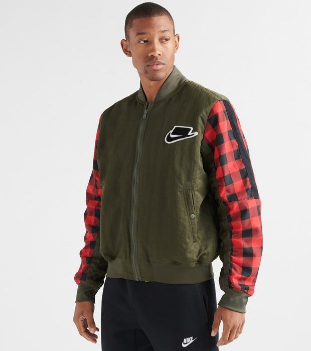 nike nsw doodle bomber jacket