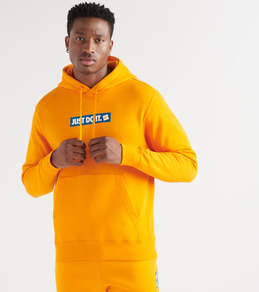 just do it hoodie orange