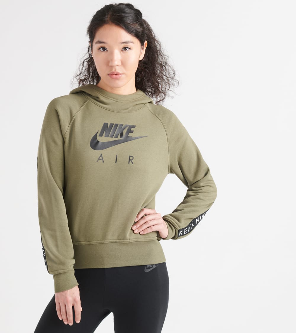 nike air green hoodie