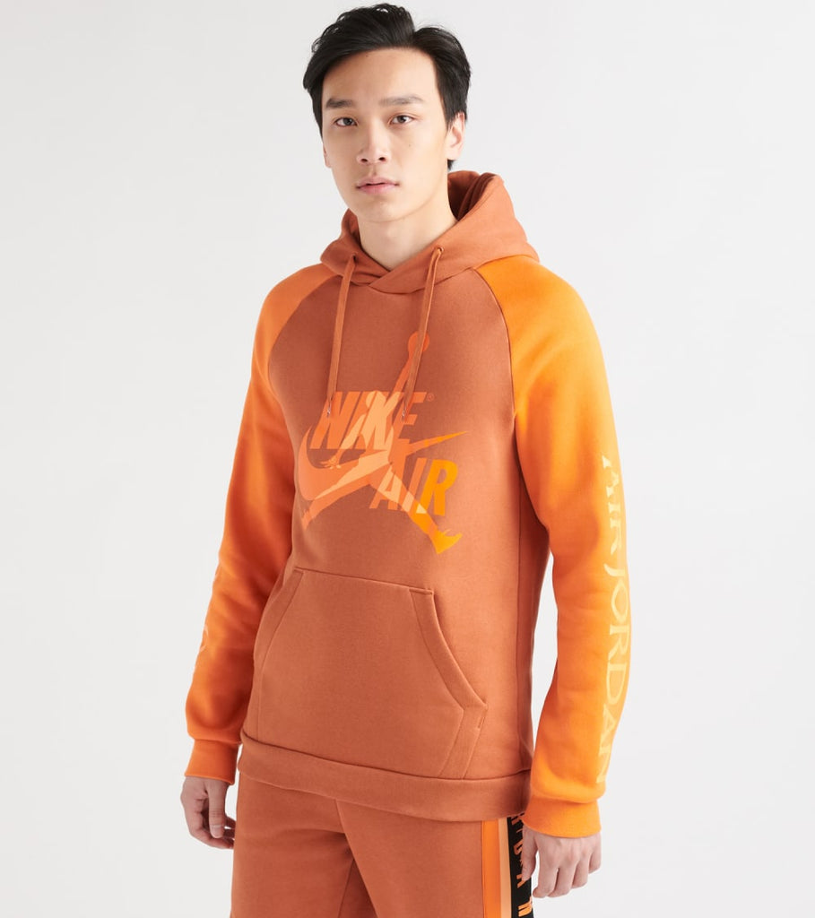 orange jordan sweatshirt