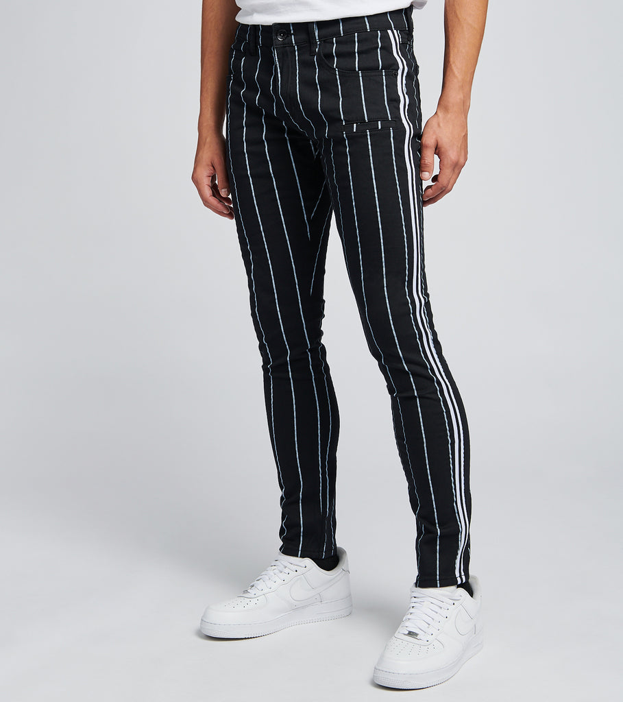 side stripe pants