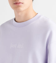 just do it lavender hoodie