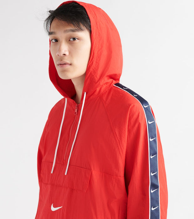 nike swoosh jacket red