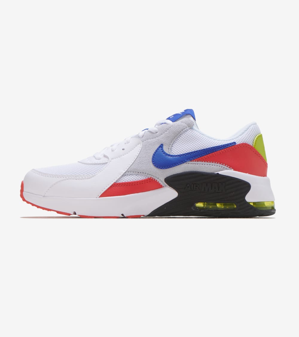 Nike Air Max Excee Shoes in White/Blue 