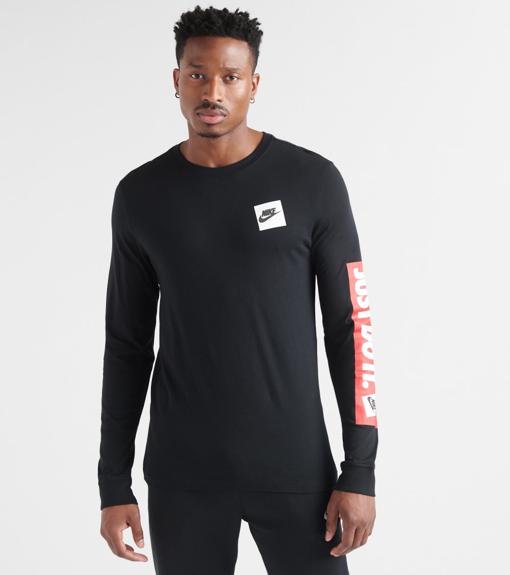 nike just do it collar t shirt