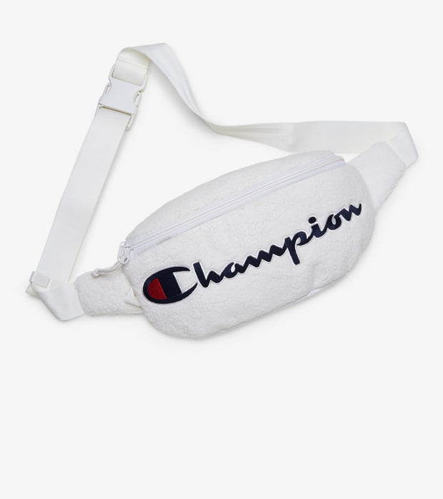 white fanny pack champion