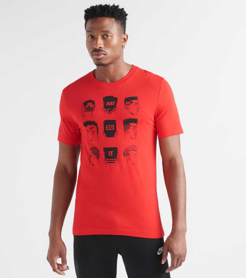 nike haircut t shirt