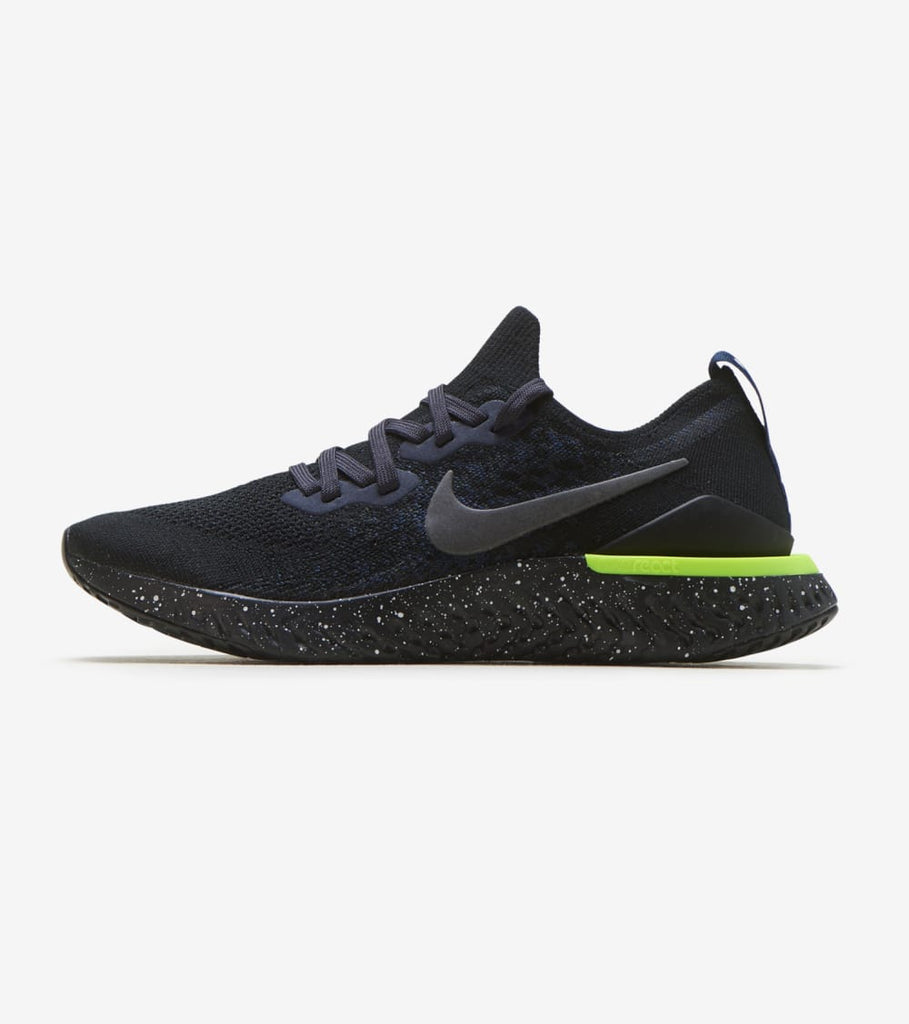 epic react flyknit 2 all black
