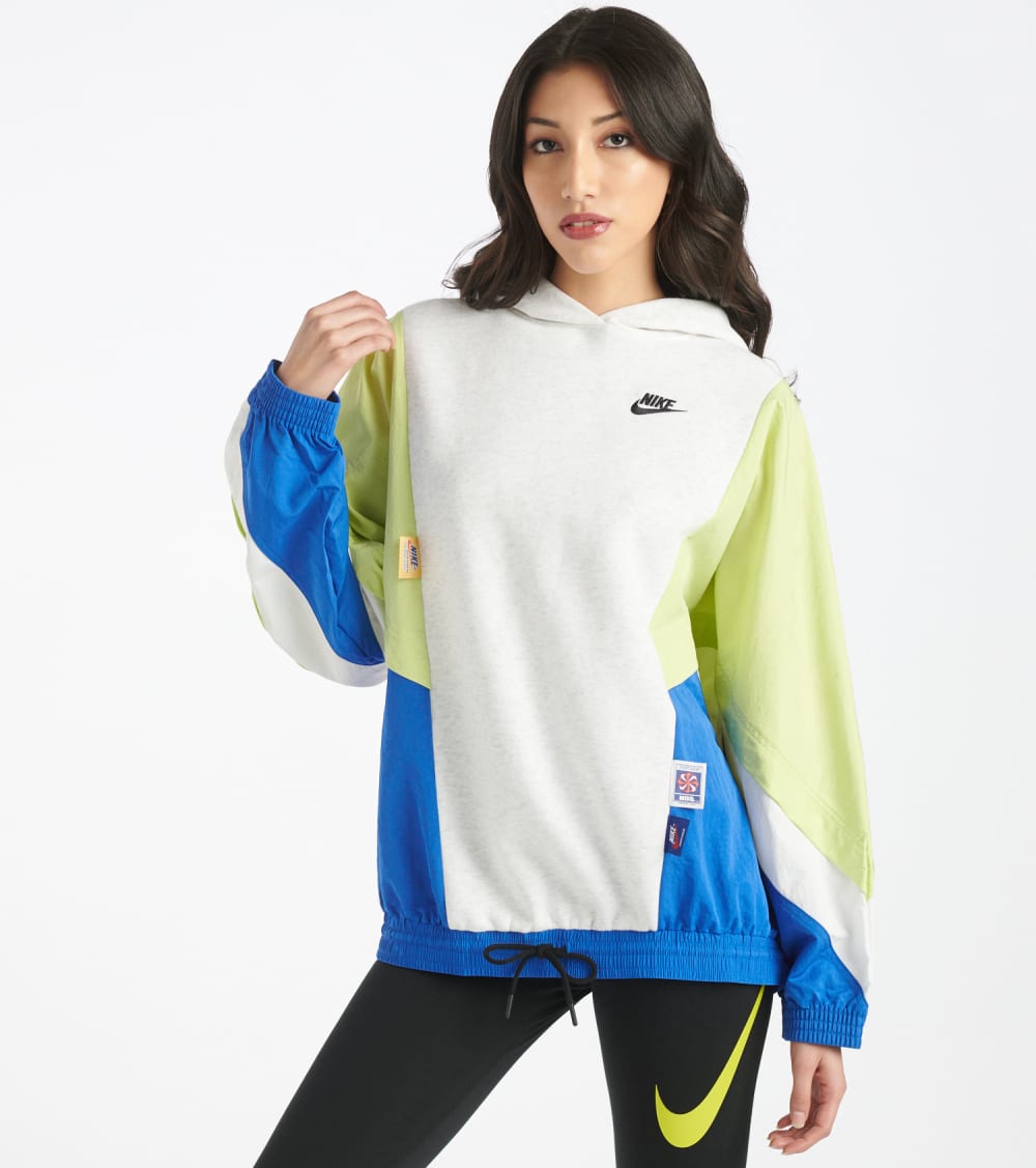 nike women's pullover windbreaker