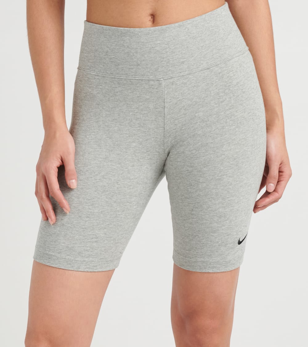 nike grey biker shorts