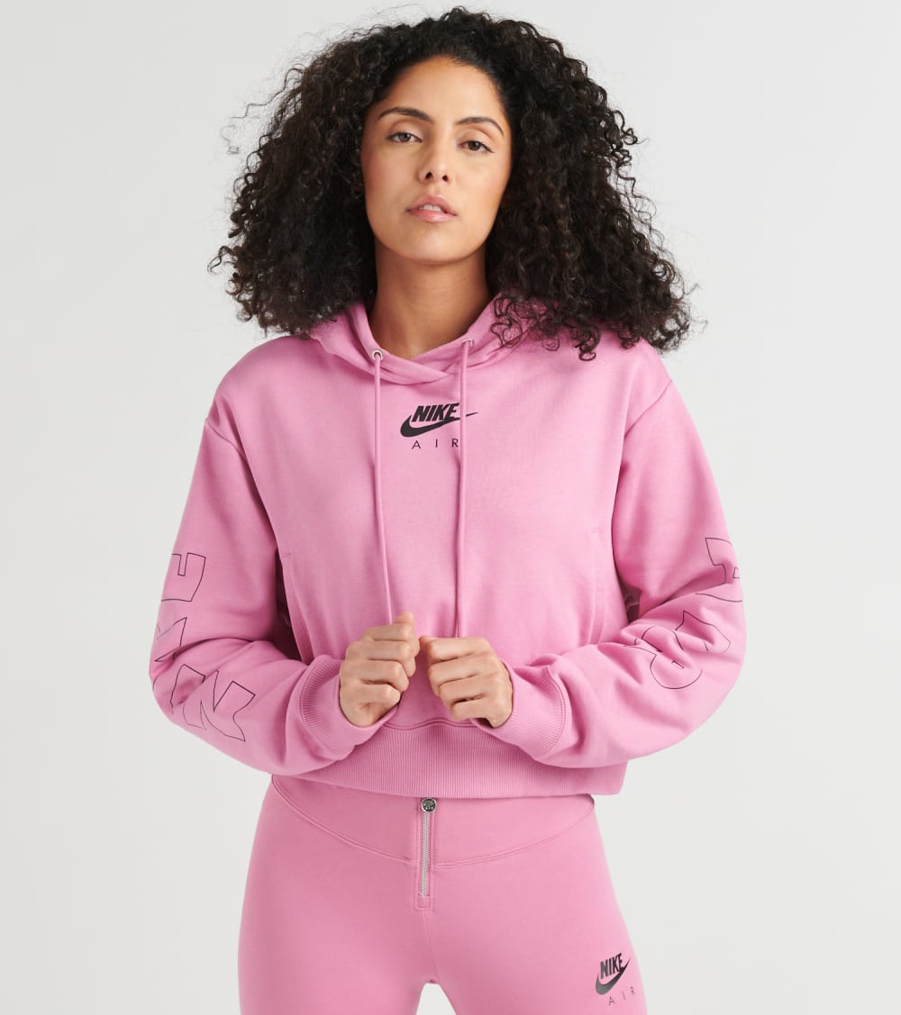 pink nike air hoodie