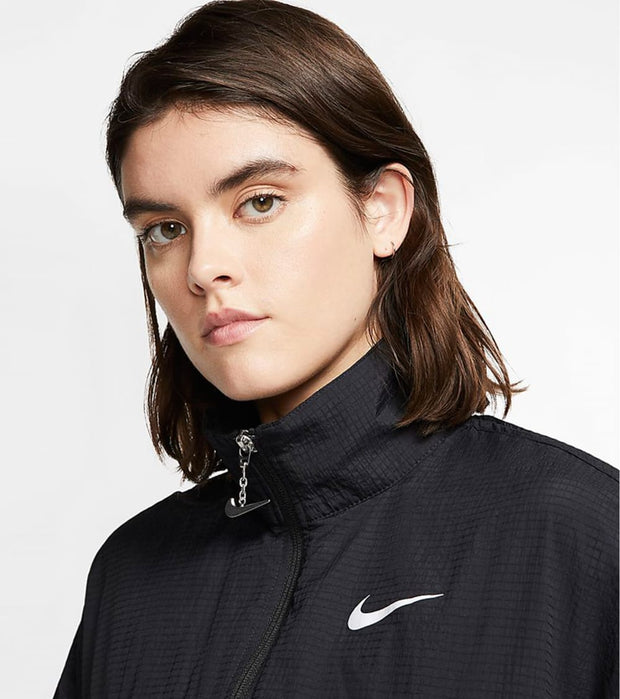Nike NSW Swoosh Woven Jacket (Black 