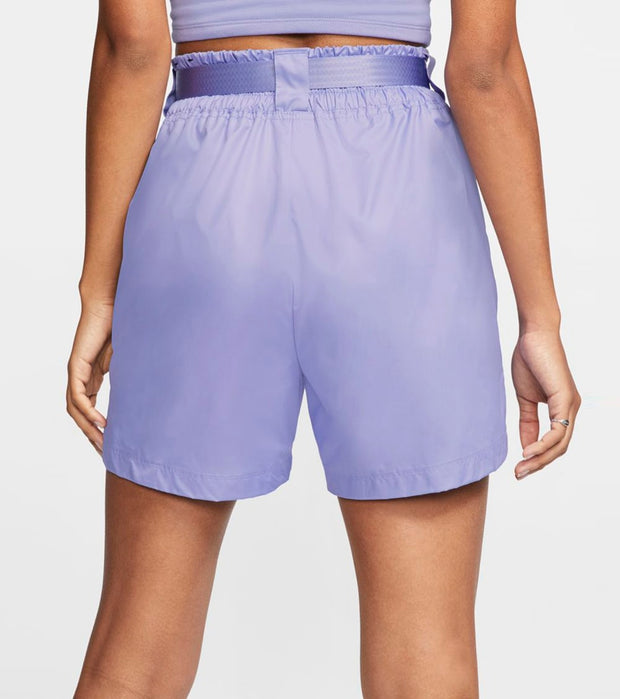 women's nike swoosh woven shorts