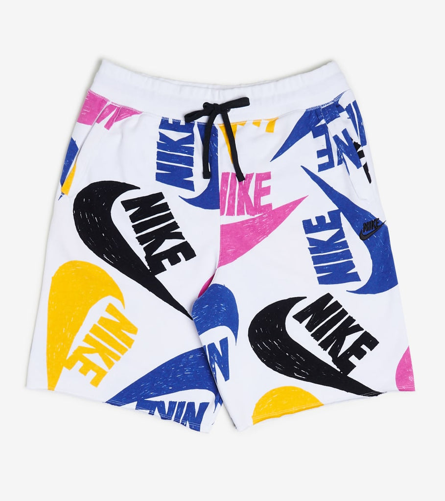 nike all over shorts