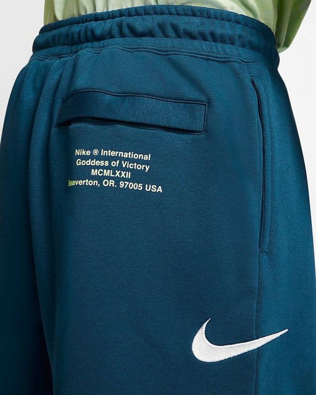 men's french terry shorts nike sportswear swoosh