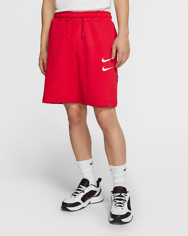 Nike Sportswear Swoosh Shorts (Red 